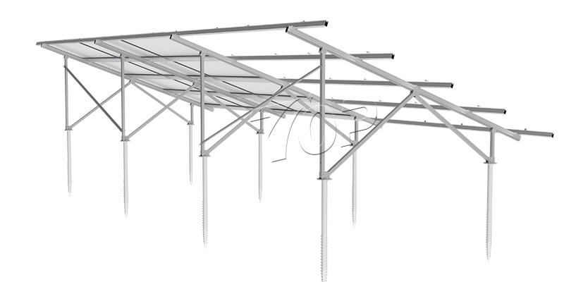 photovoltaic ground mounting system