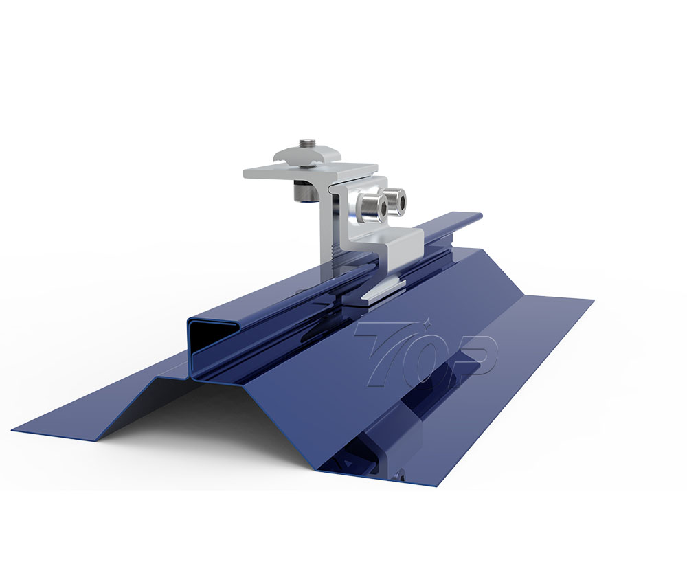 Heavy-duty solar roof clamps