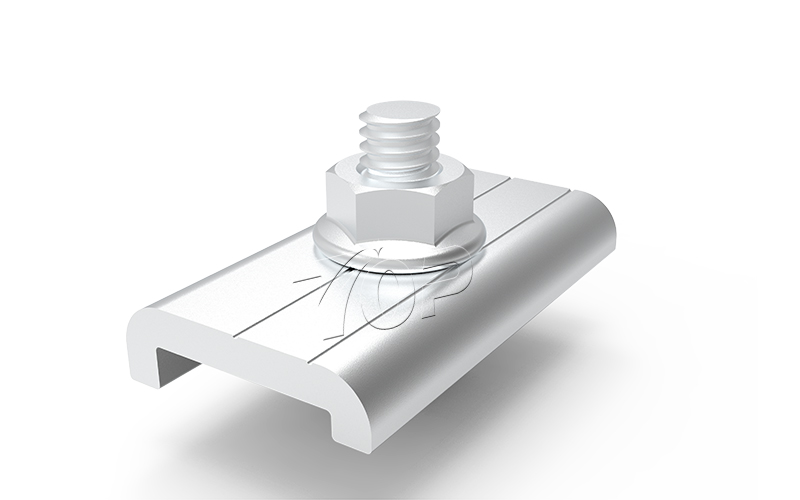 Solar rail fixing clamp