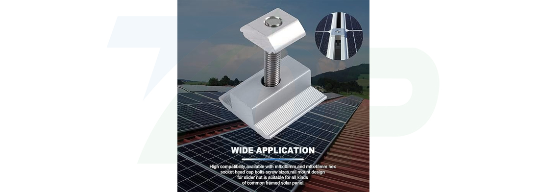 solar panel clamp