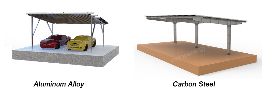 best material for solar carports