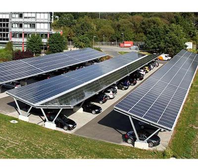 solar carport mounting