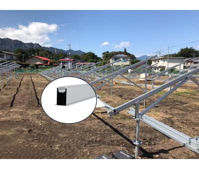 ground mounting solar racking