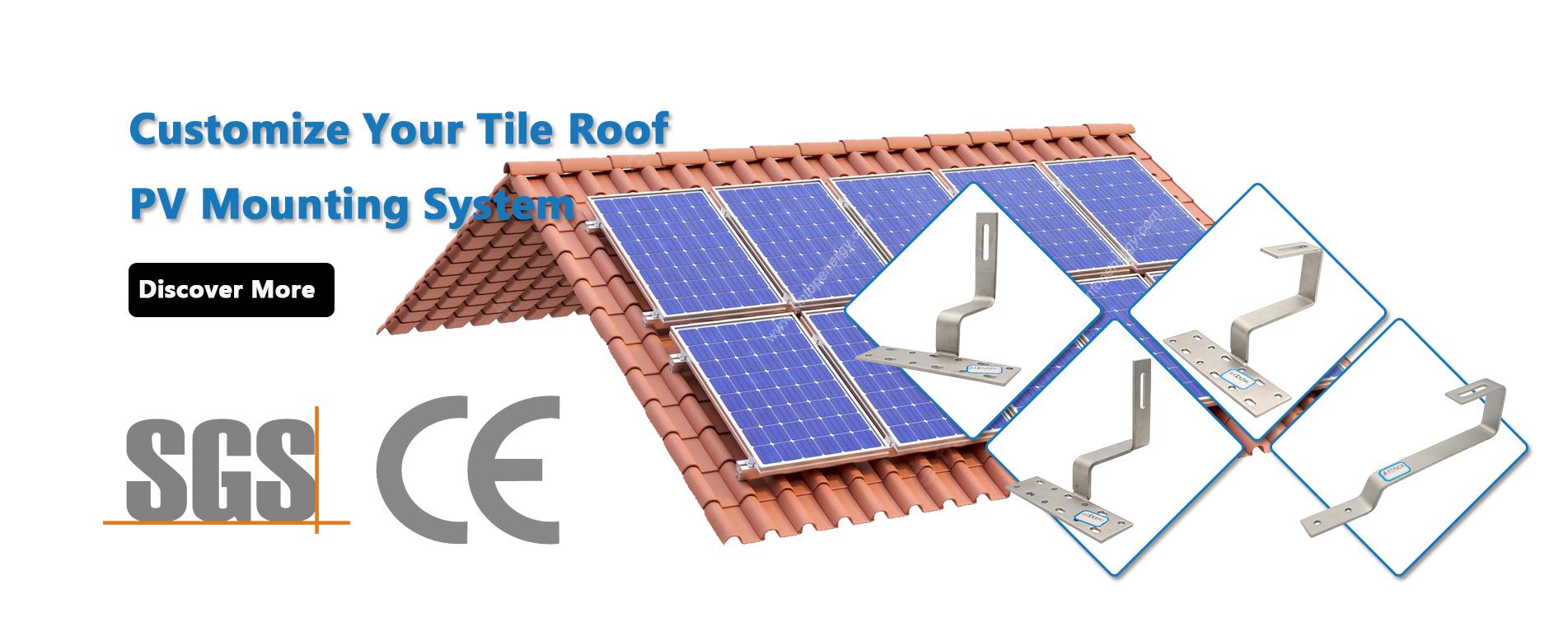 tile roof mount
