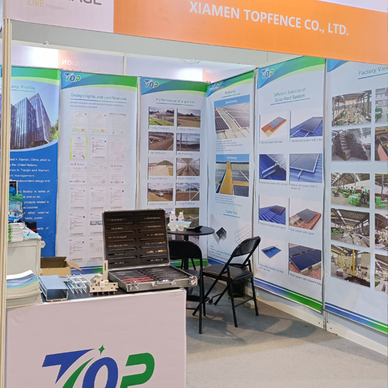 Succes op de Manila Solar Expo Show: presentatie van innovatieve accessoires voor zonne-energie-installaties