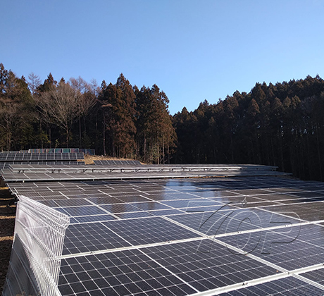 Projectkoffer voor aluminium PV-grondmontagebeugel