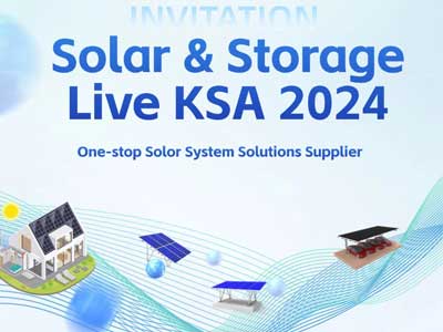 Uitnodiging voor de tentoonstelling: kom naar de KSA Solar & Storage Live Show 2024!